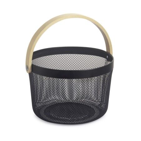 Cestino Multiuso Confortime Legno Metallo 25,5 x 17,5 cm (6 Unità)