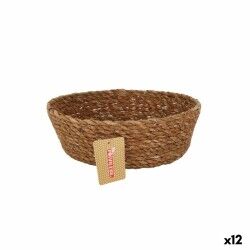 Cestino Multiuso Privilege   vimini Rotonda ø 22 x 8 cm (12 Unità)