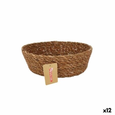 Cestino Multiuso Privilege   vimini Rotonda ø 22 x 8 cm (12 Unità)