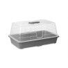 Serra Ibergarden FYT2058102 Grigio Trasparente Plastica 38,4 x 17,5 x 24,7 cm (8 Unità)