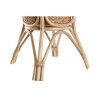 Set di vasi da fiori Home ESPRIT Naturale vimini Fibra 28 x 28 x 38 cm (2 Pezzi)