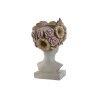 Vaso Home ESPRIT Grigio Multicolore Fibra Magnesio chica 32 x 28 x 53 cm
