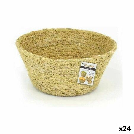 Cestino Multiuso Privilege Erba di mare Rotondo Rotonda 18 x 8 cm (24 Unità)