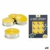 Set di Candele Ibergarden HL-1020BXIT Giallo Cera Citronella (12 Unità) (24 Unità)