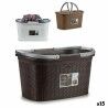 Cesto per i Panni Stefanplast Elegance Plastica 35 L 57,5 x 29 x 36,5 cm (15 Unità)
