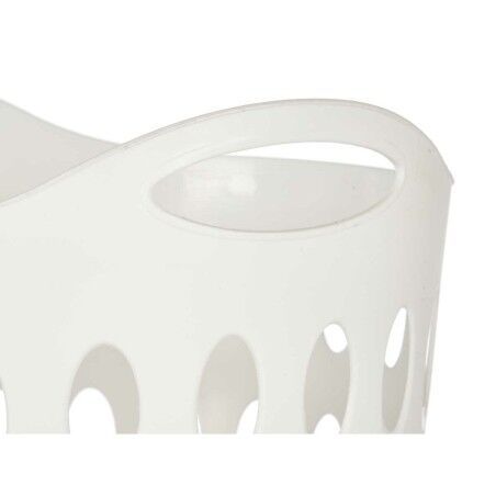 Cesto per i Panni Bianco Plastica 50 L 44 x 56 x 41 cm (12 Unità)