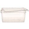 Scatola portaoggetti con coperchio Trasparente Plastica 22 L 32 x 20,5 x 50 cm (6 Unità)