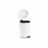 Secchio per la Spazzatura DKD Home Decor Bianco Ferro Di base (20 x 25 x 31 cm) (5 L)
