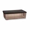 Scatola portaoggetti con coperchio Stefanplast Elegance Marrone Plastica 30 L 38,5 x 17 x 59,5 cm (6 Unità)