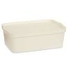 Scatola portaoggetti con coperchio Kipit TP595-4 Crema Plastica 14 L 29,5 x 14,3 x 45 cm (12 Unità)