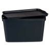 Scatola portaoggetti con coperchio Kipit TP596-1 Antracite Plastica 24 L 29,3 x 24,5 x 45 cm (6 Unità)