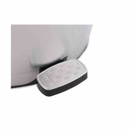 Cestino a pedale Berilo D004-1 Argentato Plastica 6 L (6 Unità)