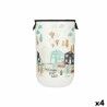 Cesto per i Panni Kipit QOJA KESE-4 Plastica Per bambini Autostrada 40 L 34 x 52,3 x 34 cm (4 Unità)