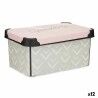 Scatola portaoggetti con coperchio Kipit Vibes Rosa Plastica Frecce 5 L 19 x 13,5 x 29,5 cm (12 Unità)