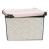 Scatola portaoggetti con coperchio Kipit Vibes Rosa Plastica Frecce 17 L 28 x 22 x 37 cm (12 Unità)