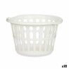 Cesto Kipit 8066-W Bianco polipropilene 27 L 40 x 25 x 40 cm (18 Unità)