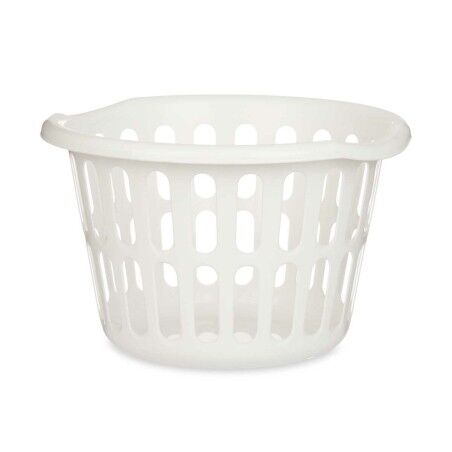 Cesto Kipit 8066-W Bianco polipropilene 27 L 40 x 25 x 40 cm (18 Unità)