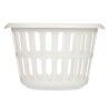 Cesto Kipit 8066-W Bianco polipropilene 27 L 40 x 25 x 40 cm (18 Unità)
