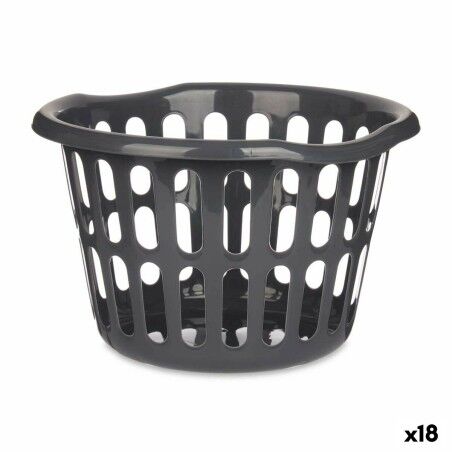 Cesto Kipit 8066-A Antracite polipropilene 27 L 40 x 25 x 40 cm (18 Unità)