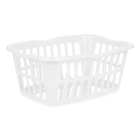 Cesto Kipit 8067-W Bianco polipropilene 50 L 58 x 24 x 42 cm (12 Unità)