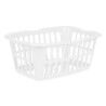 Cesto Kipit 8067-W Bianco polipropilene 50 L 58 x 24 x 42 cm (12 Unità)