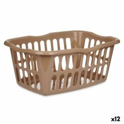 Cesto Kipit 8067-T Taupé polipropilene 50 L 58 x 24 x 42 cm (12 Unità)