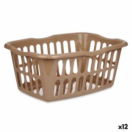 Cesto Kipit 8067-T Taupé polipropilene 50 L 58 x 24 x 42 cm (12 Unità)