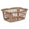 Cesto Kipit 8067-T Taupé polipropilene 50 L 58 x 24 x 42 cm (12 Unità)
