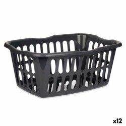 Cesto Kipit 8067-A Antracite polipropilene 50 L 58 x 24 x 42 cm (12 Unità)