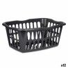 Cesto Kipit 8067-A Antracite polipropilene 50 L 58 x 24 x 42 cm (12 Unità)