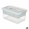 Scatola Multiuso Kipit 02 1310 02 1310 Grigio Trasparente Plastica 5 L (6 Unità)