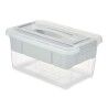 Scatola Multiuso Kipit 02 1310 02 1310 Grigio Trasparente Plastica 5 L (6 Unità)