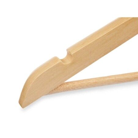 Set di Grucce Kipit 79419 Marrone Legno Metallo 44,5 x 1,2 x 23 cm (8 Unità)