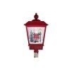 Lampioni DKD Home Decor Bianco Rosso Metallo 30 x 30 x 180 cm