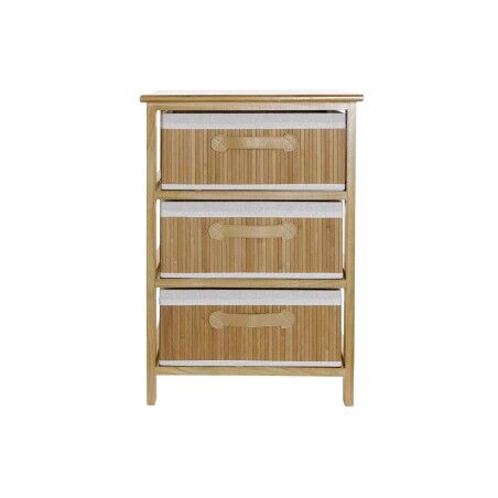 Cassettiera DKD Home Decor Naturale Bambù Legno di paulownia 42 x 32 x 63 cm