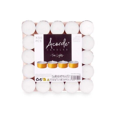 Set di Candele Acorde Tea Lights (20 Unità)