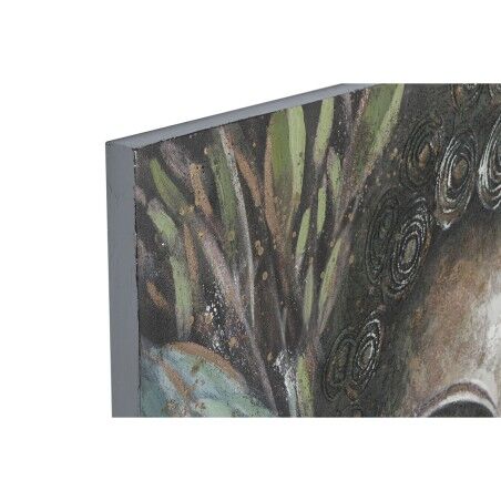 Set di 2 quadri Home ESPRIT Buddha Orientale 160 x 3 x 120 cm