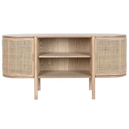 Mobile TV Home ESPRIT Naturale Legno d'albero della gomma 120 x 43,5 x 60 cm