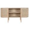 Mobile TV Home ESPRIT Naturale Legno d'albero della gomma 120 x 43,5 x 60 cm