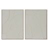 Quadro Home ESPRIT Astratto Scandinavo 75 x 4 x 100 cm (2 Unità)