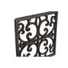 Supporto da Parete per Appendere Vasi Home ESPRIT Marrone scuro Ferro 18 x 17,5 x 18 cm
