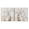Quadro Home ESPRIT Vaso Tradizionale 82 x 4,5 x 82 cm (2 Unità)