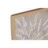 Quadro Home ESPRIT Vaso Scandinavo 30 x 2 x 30 cm (2 Unità)