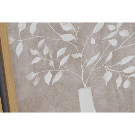 Quadro Home ESPRIT Vaso Scandinavo 30 x 2 x 30 cm (2 Unità)