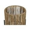 Set di vasi da fiori Home ESPRIT Nero Metallo Fibra 23 x 23 x 76,5 cm