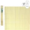 Recinzione da Giardino Beige PVC 1 x 300 x 100 cm