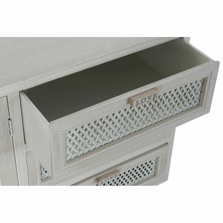 Credenza DKD Home Decor Bianco Legno MDF (110 x 41 x 64 cm)