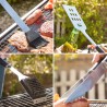 Kit di Utensili per Barbecue con Custodia BBSet InnovaGoods 12 Pezzi