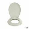 Tavoletta da Water Berilo 55427 Bianco Plastica 34,5 x 43 x 5 cm (25 Unità)
