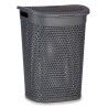 Cesto per i Panni Kipit 4790-2 Antracite Plastica 60 L 43,5 x 57,5 x 34 cm (6 Unità)